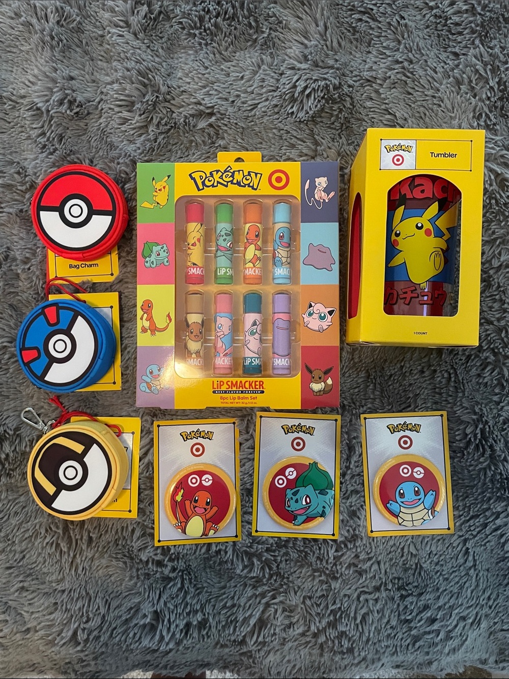 Pokémon x Target Lip Smacker & Tumbler bundle